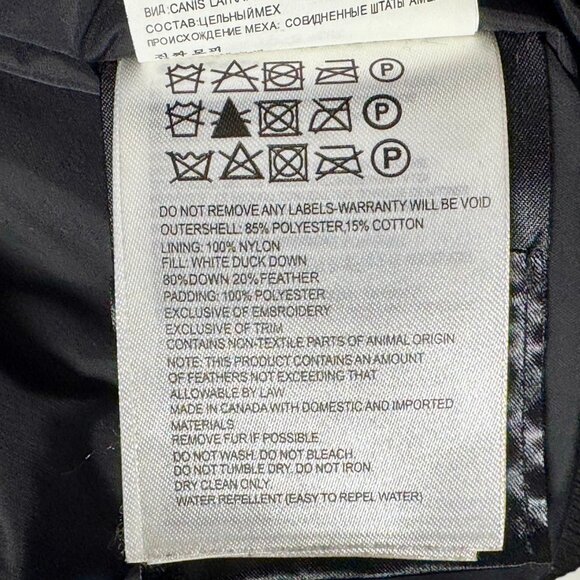 Canada Goose Men's Chilliwack Bomber Jacket in Black Sz M - Picture 13 of 16